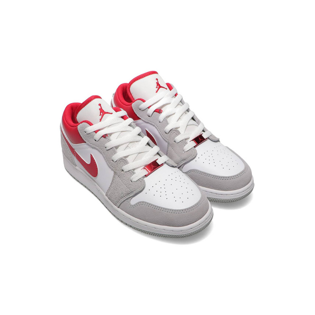 Air Jordan 1 Low SE Light Smoke Grey Gym Red